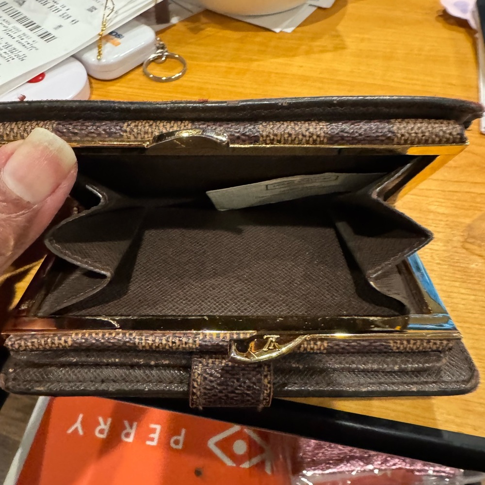 Louis Vuitton Damier Ebene Wallet - Picture 7 of 10
